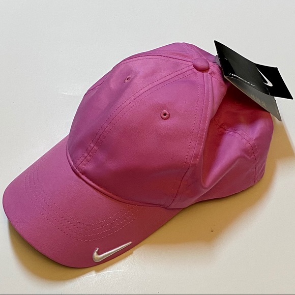 pink nike cap